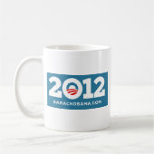 Obama Biden 2012 Kaffeetasse (Links)