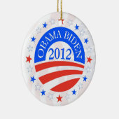 Obama Biden 2012 Keramikornament (Rechts)