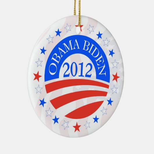 Obama Biden 2012 Keramikornament (Rechts)