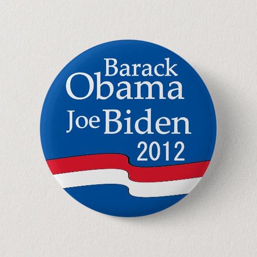 Obama - Biden 2012 Knopf Button (Vorderseite)