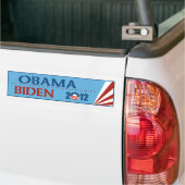 Obama - Biden Autoaufkleber 2012 (Auf Lkw)