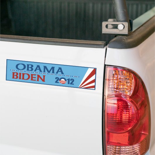 Obama - Biden Autoaufkleber 2012 (Auf Lkw)