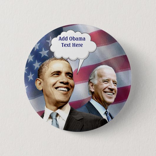 Obama Biden Button (Vorderseite)
