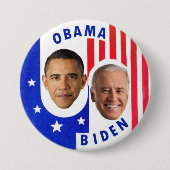 Obama Biden Button (Vorderseite)