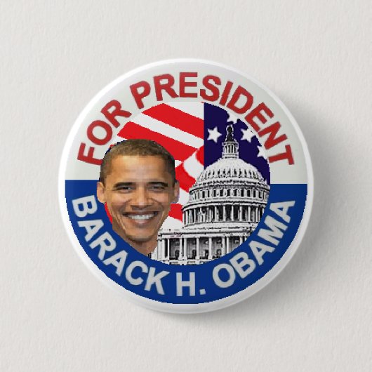 Obama Biden Button (Vorderseite)