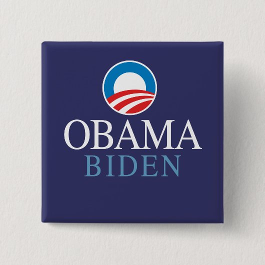 Obama Biden Button (Vorderseite)