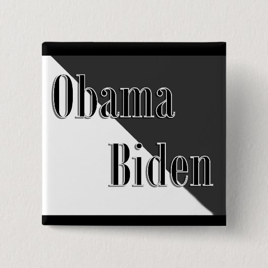 Obama Biden Button (Vorderseite)