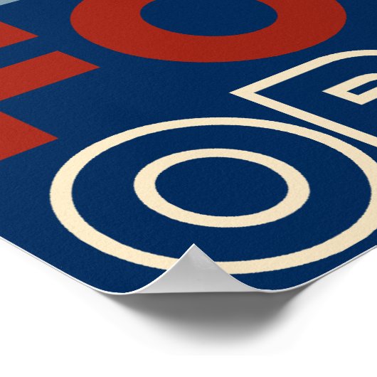 Obama Biden Forward Poster (Ecke)