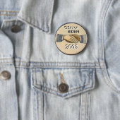 Obama-/Biden Händedruck-Knopf Button (Beispiel)