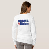 Obama Biden Hoodie T-Shirt (Schwarz voll)