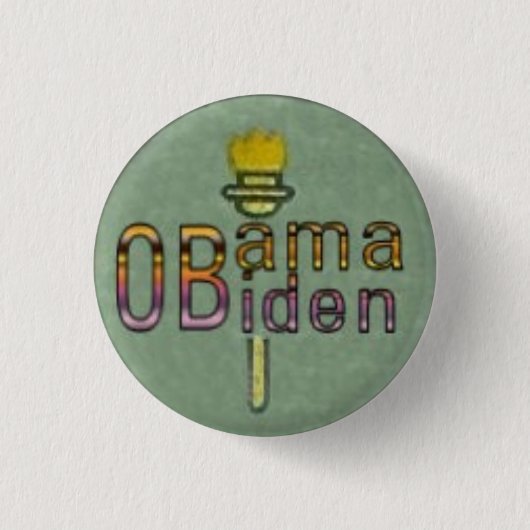 Obama/Biden kleiner Knopf Button (Vorderseite)