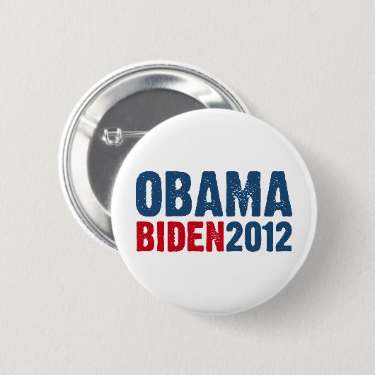 Obama Biden - Knopf Button (Vorne & Hinten)