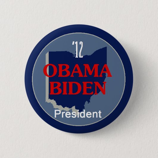 Obama Biden OHIO Button (Vorderseite)