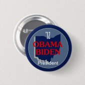 Obama Biden OHIO Button (Vorne & Hinten)