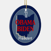 Obama Biden OHIO Keramikornament (Rechts)