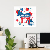 Obama Biden Paint Poster (Heimbüro)