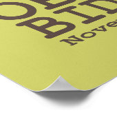 Obama Biden Peace Print Poster (Ecke)