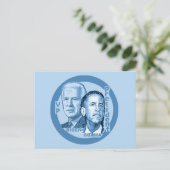 Obama Biden Postcard Postkarte (Stehend Vorderseite)