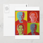 Obama biden postkarte (Vorne/Hinten)