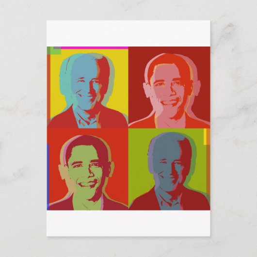 Obama biden postkarte (Vorderseite)