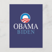 Obama Biden Postkarte (Vorderseite)