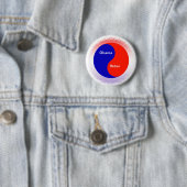 Obama ~ Biden Yin Yang Button (Beispiel)