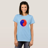 Obama ~ Biden Yin Yang T-Shirt (Vorne ganz)