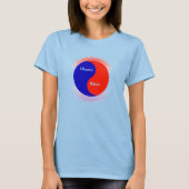 Obama ~ Biden Yin Yang T-Shirt (Vorderseite)