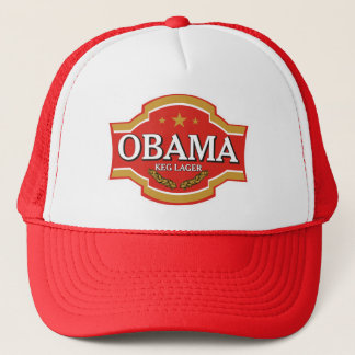 Obama-Bier-Hut Truckerkappe