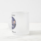 Obama-Bier-Tasse! Mattglastasse (Vorderseite Links)