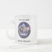 Obama-Bier-Tasse! Mattglastasse (Links)