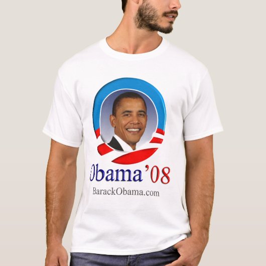 Obama-Bildlogo T-Shirt (Vorderseite)