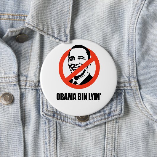 Obama bin lyin' button (Beispiel)