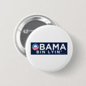 Obama-bin Lyin Button (Vorne & Hinten)