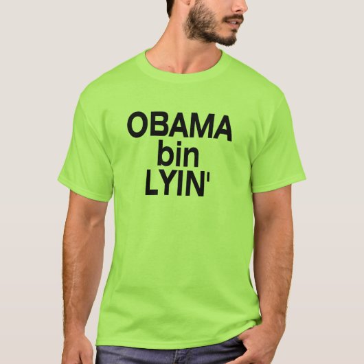 Obama-bin Lyin T-Shirt (Vorderseite)