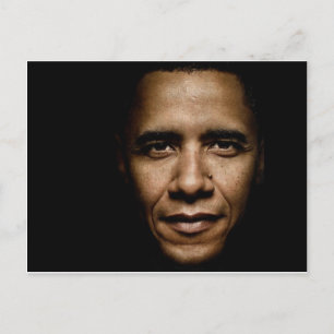Obama-Black Postkarte