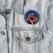 Obama-Bruder-Knopf Button (Beispiel)