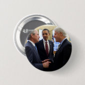 Obama Bush und Clinton Button (Vorne & Hinten)