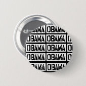Obama Button (Vorne & Hinten)