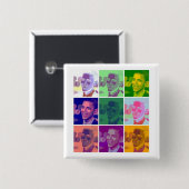 Obama Button (Vorne & Hinten)