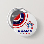 Obama Button (Vorne & Hinten)