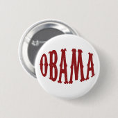 OBAMA BUTTON (Vorne & Hinten)
