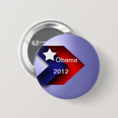 Obama Button (Vorne & Hinten)
