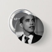 Obama Button (Vorne & Hinten)