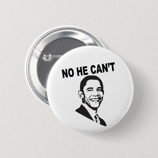 Obama Button (Vorne & Hinten)