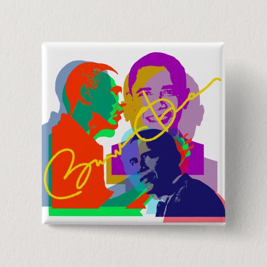 Obama Button (Vorderseite)