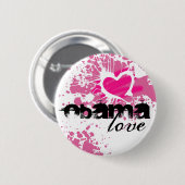 Obama Button (Vorne & Hinten)