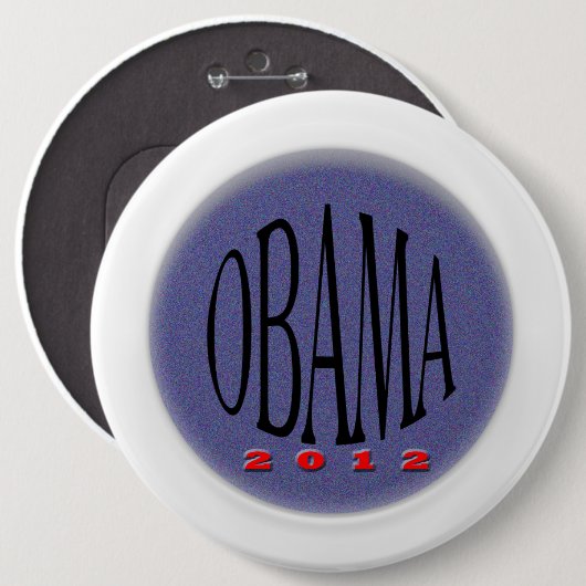 Obama Button (Vorne & Hinten)