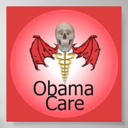 OBAMA CARE Poster (Vorne)
