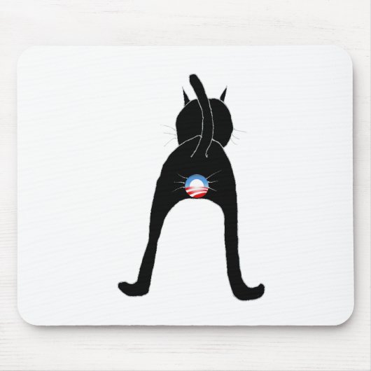 Obama Cat Mousepad (Vorne)